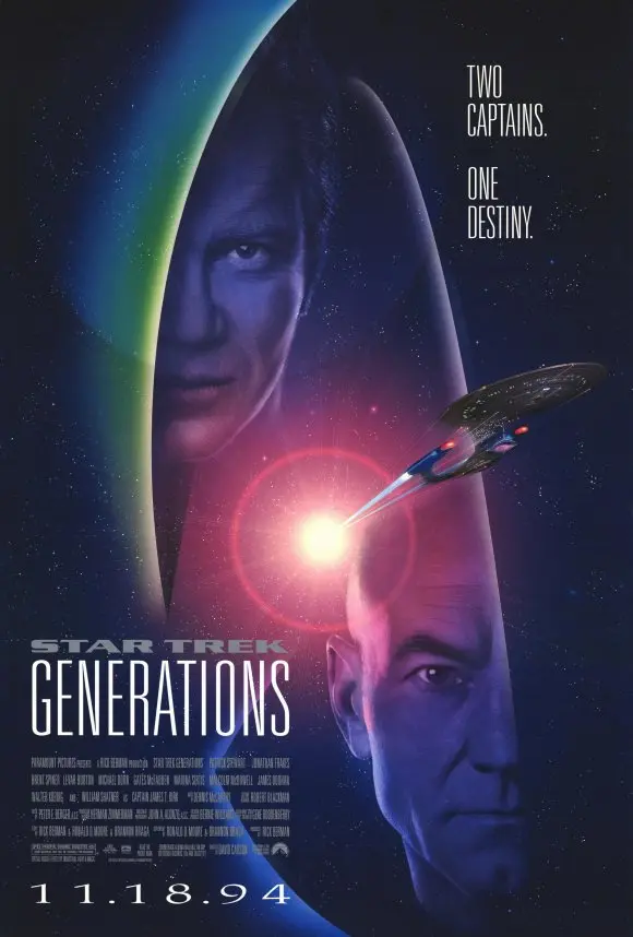 第七部的海报,英文原名 “Generations”,直译大概可以译成“世代交替”但是太直白了,也体现不出浩瀚宇宙之感。